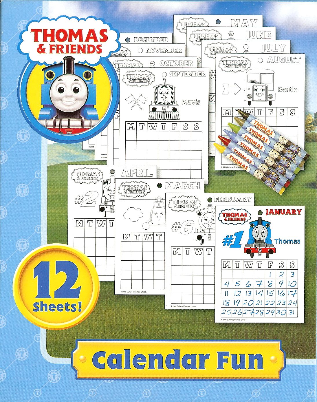 Thomas & Friends Calendar Fun eBay